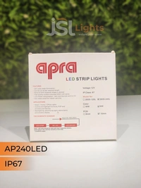 APRA 12V 2835 240Led IP67 Strip Light 5Mt Pack - 240LED, WW