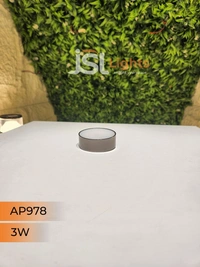 APRA  AP978 3W Round Surface Diffuser Panel Light - 3W, 4000K, AB