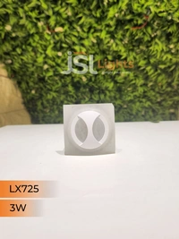 LX725 3W Led Foot Light - White, SQ