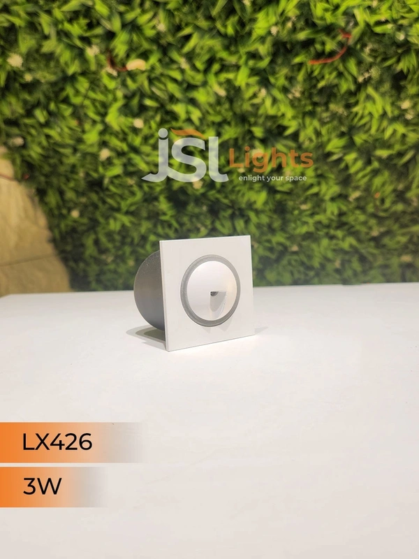 LX426 3W Led Foot Light - White, SQ
