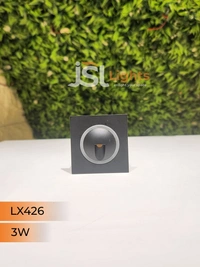 LX426 3W Led Foot Light - Black, SQ