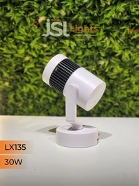 LX 135 30W LED Wall Spotlight White Body - 30W, 6000K, White