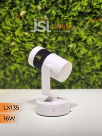 LX 135 16W LED Wall Spotlight White Body - 16W, 4000K, White