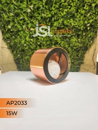 APRA AP2033 15W Round Surface Diffuser Panel Light - 15W, 4000K, Drawing RG