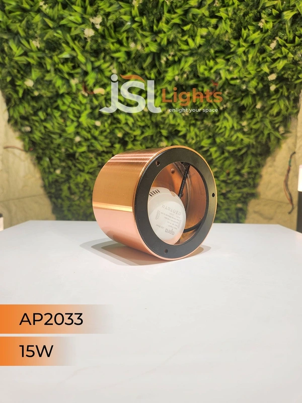 APRA AP2033 15W Round Surface Diffuser Panel Light - 15W, 4000K, Drawing RG