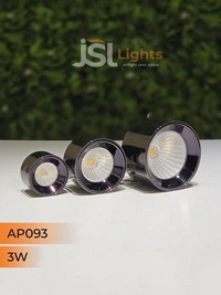 APRA 093 6W PB Round Surface Cylindrical Light - 3W, 4000K