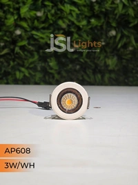 APRA 608 3W PKW RG Deep Recessed COB Downlight - PKW RG