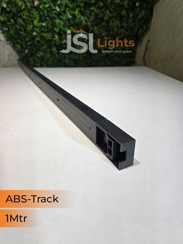 APRA 1Meter ABS Black Ceiling Track Channel - 1M, Black