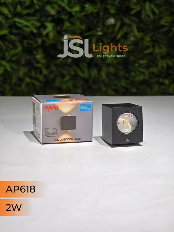 APRA 618 2W Up Down Outdoor Wall Light - 2W