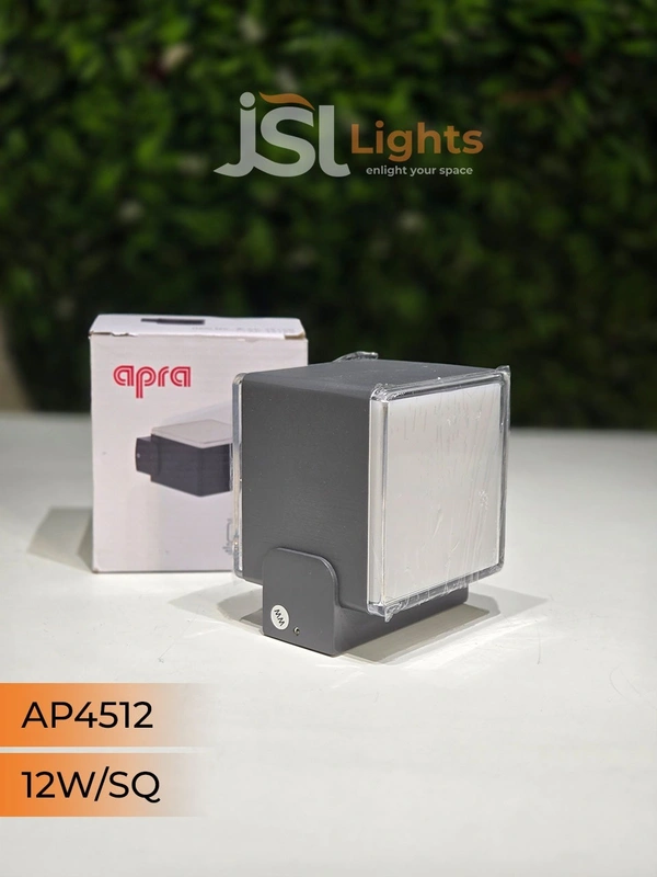 APRA 4512 12W Up Down Outdoor Wall Light - SQ