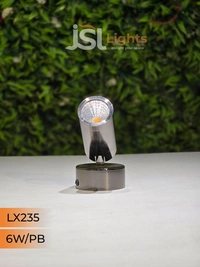 LX 235 Surface Wall Spot Focus Light – 3W / 6W / 10W | 3000K LED | Multiple Body Colours | Modern Picture Light - 6W, PB