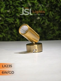 LX 235 Surface Wall Spot Focus Light – 3W / 6W / 10W | 3000K LED | Multiple Body Colours | Modern Picture Light - 6W, GD