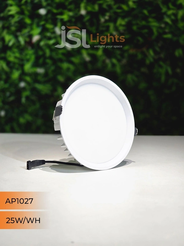 APRA 1027 25W RD Deep Down Diffuser Panel Led Light - 25W, 6000K, White