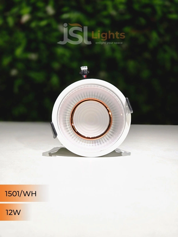APRA 1501 12W Round 3in1 Deep Recessed Panel Downlight  - 7W, WH+RG