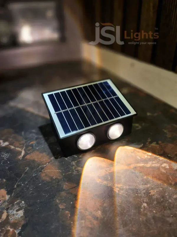 APRA T5105 4W Solar Up Down Wall Decorative Light