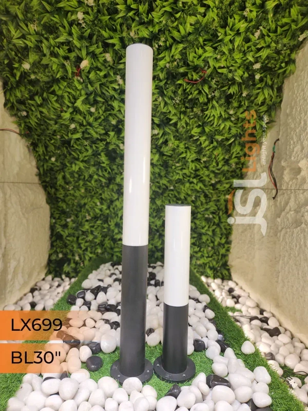 LX 699 12W 30" Outdoor bollard Garden Light. - Bollard Light