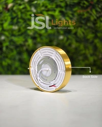 LX 787 12W Round Surface Diffuser Panel Light - 12W, 4000K, GD