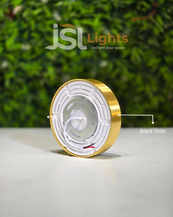 LX 787 12W Round Surface Diffuser Panel Light - 12W, 4000K, GD