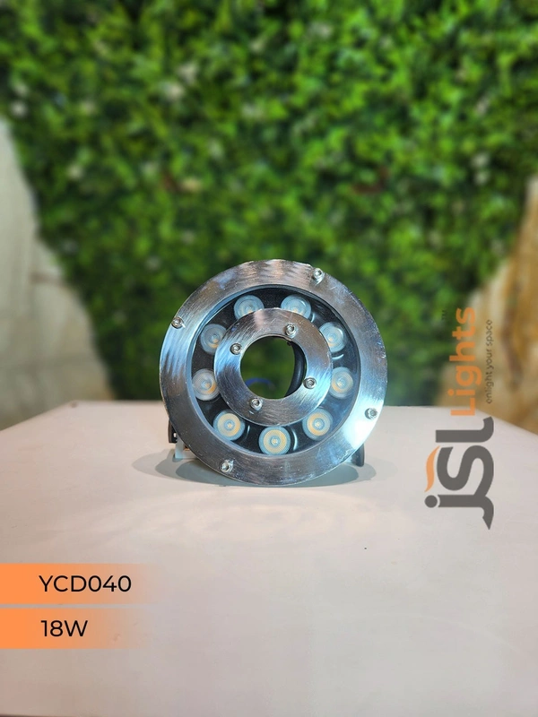 APRA YCD040-IMP Under Water 18W Nozzle Pool Led Light - 18W, WW