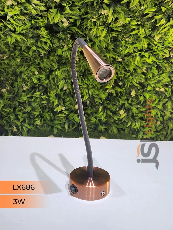 LX 686 3W Bed Side Wall Led Lamp  - CP