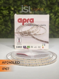APRA 12V 2835 240Led IP67 Strip Light 5Mt Pack - 240LED, WW