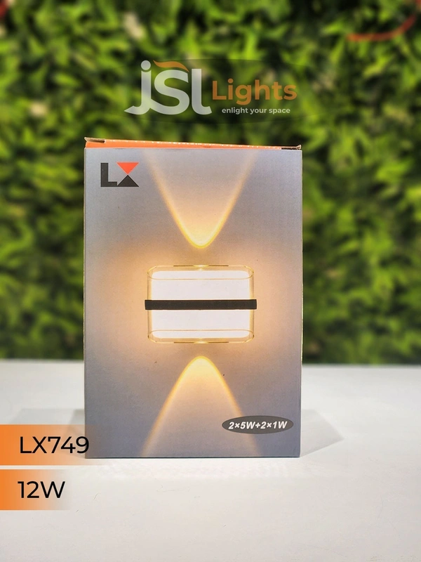 LX 749 12W Up Down Outdoor Wall Light
