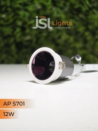 APRA S 701 12W PKW PB Round Deep Recessed COB Downlight - 12W, 4000K