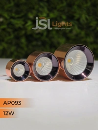 APRA 093 12W RG Round Surface Cylindrical Light - 12W, 4000K