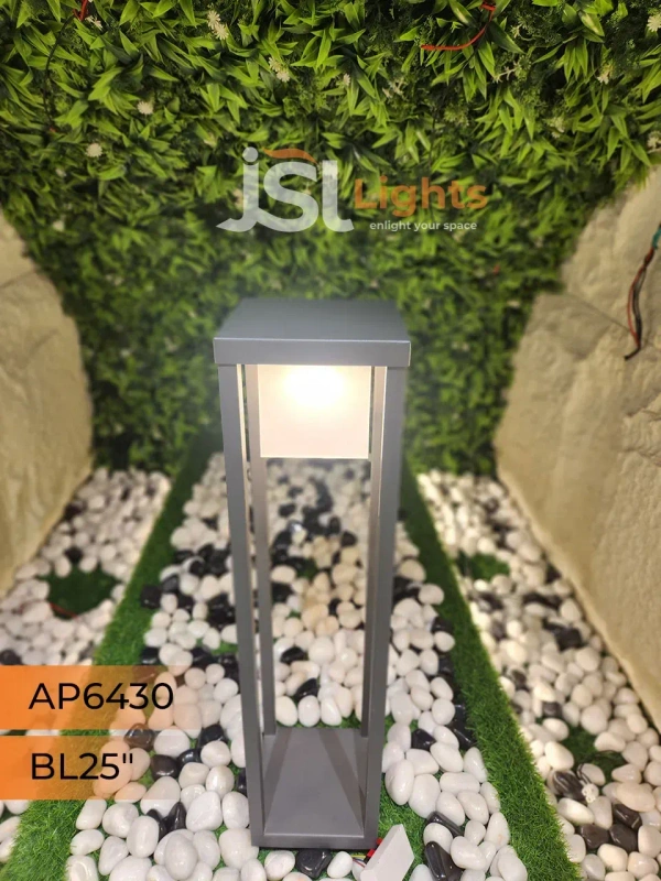 APRA AP 6430 12W 25" Outdoor Garden Bollard Light - Bollard Light