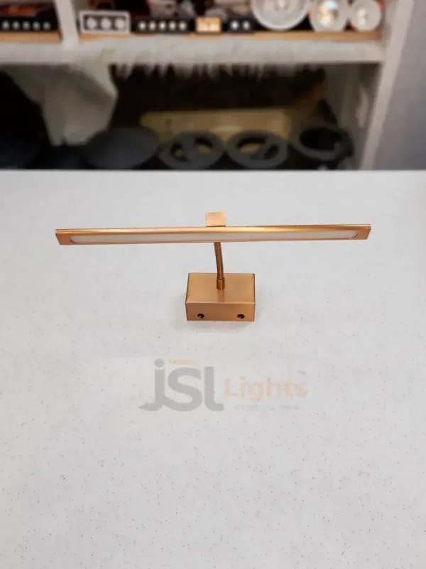 LX 675 6W Copper Wall Mirror Light 3CCT - 6W, CP