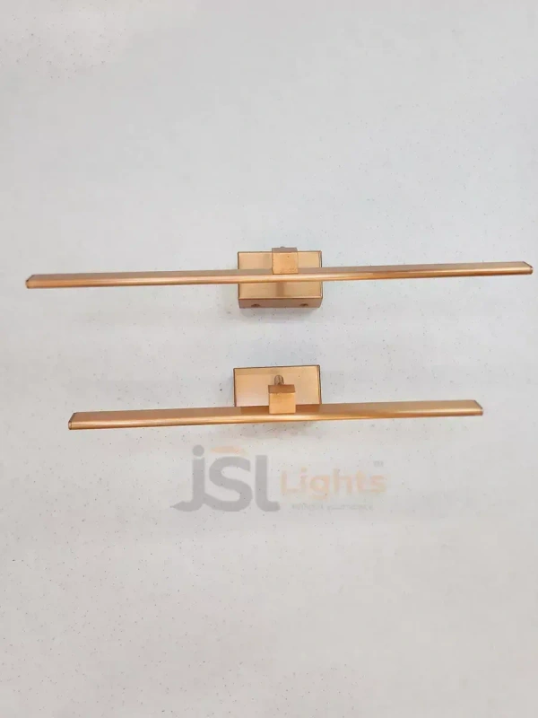 LX 675 12W Copper Wall Mirror Light 3CCT - 12W, CP