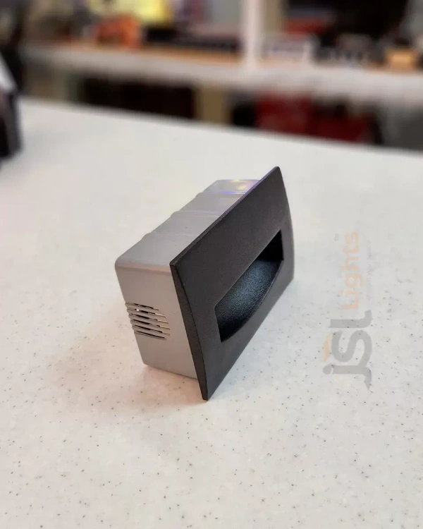 APRA AP7422 5W Square Grey Foot Light - 5W, 3000K, Black