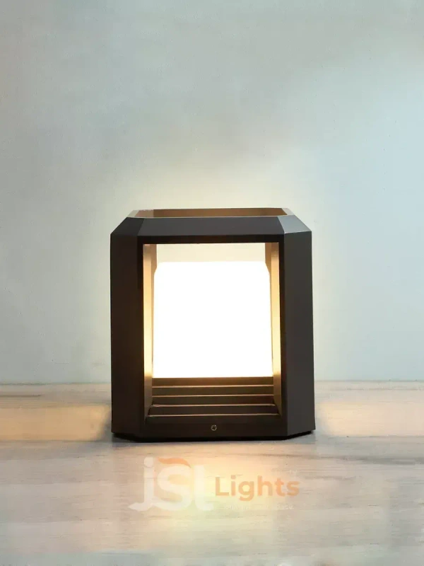 JSL 7788 7 Inches Outdoor Pillar Post Gate Light - Gate Light 7"