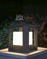 JSL  7788 11 Inches Outdoor Pillar Post Gate Light - Gate Light 11"