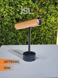 APRA AP795 10W Black RG Surface Wall Cob Focus Light - 10W, 3000K, Black RG