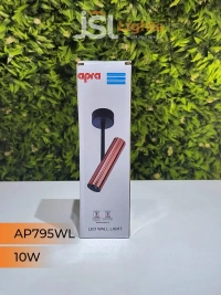 APRA AP795 10W Black RG Surface Wall Cob Focus Light - 10W, 3000K, Black RG