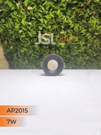 APRA AP 2015 7W Black Deep Recessed COB Downlight - 7W, 3000K, Black