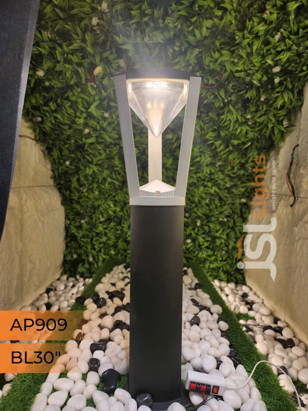JSL 909 12W 30" Outdoor Garden Bollard Light - Big Bollard