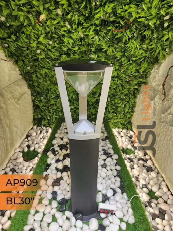 JSL 909 12W 30" Outdoor Garden Bollard Light - Big Bollard