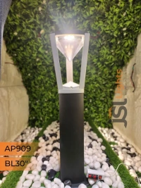JSL 909 12W 30" Outdoor Garden Bollard Light - Big Bollard
