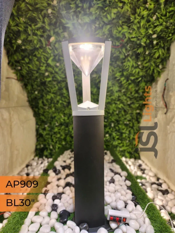 JSL 909 12W 30" Outdoor Garden Bollard Light - Big Bollard