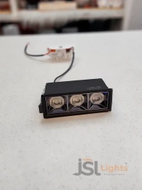 APRA AP058 12W Black Magic Linear Ceiling Downlight - 12W, 6000K