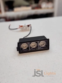 APRA AP058 12W Black Magic Linear Ceiling Downlight - 12W, 6000K