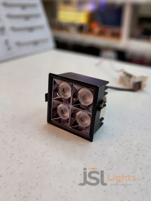 APRA AP058 16W Black Magic Linear Ceiling Downlight - 16W, 6000K