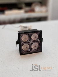 APRA AP058 16W Black Magic Linear Ceiling Downlight - 16W, 6000K