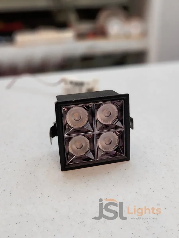 APRA AP058 16W Black Magic Linear Ceiling Downlight - 16W, 6000K