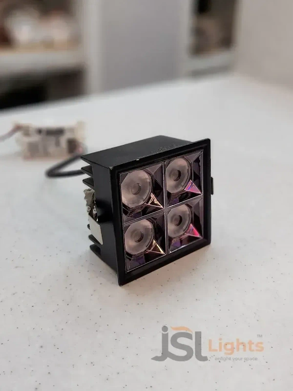 APRA AP058 16W Black Magic Linear Ceiling Downlight - 16W, 6000K