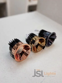 APRA AP2015A 12W Rose Gold Recessed COB Downlight - 12W, 3000K