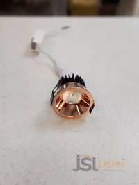 APRA AP2015A 7W Rose Gold Recessed COB Downlight - 7W, 4000K