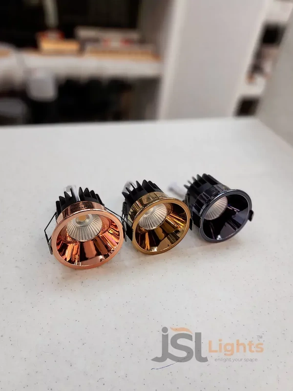 APRA AP2015A 7W Rose Gold Recessed COB Downlight - 7W, 4000K